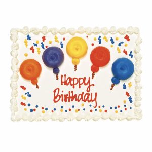 Happy birthday-Balloon Cake