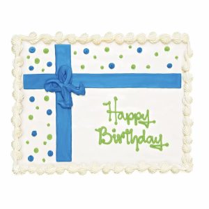 Happy birthday-Ribbon Cake