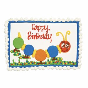 Happy birthday-Caterpillar Cake