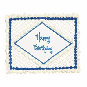 Happy birthday-Diamond Cake