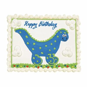 Happy birthday-Dinosaur Cake