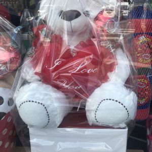 Teddy bear gift box.